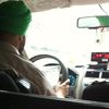 Should Cab Drivers Read Newspapers While Driving? Because They ARE